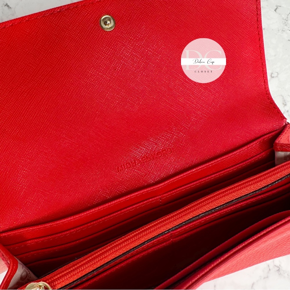 MICHAEL KORS Mandarin Leather Wallet - Picture 4 of 8
